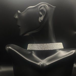 Choker Rhinestone Necklace
